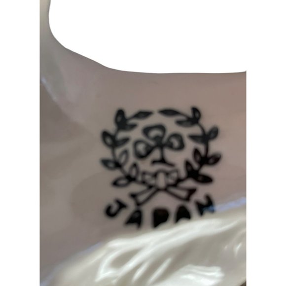 Handcrafted PORCELAIN White TRUNK UP Elephant Gold &Floral Figurine-Japan/SIGNED - Picture 12 of 14